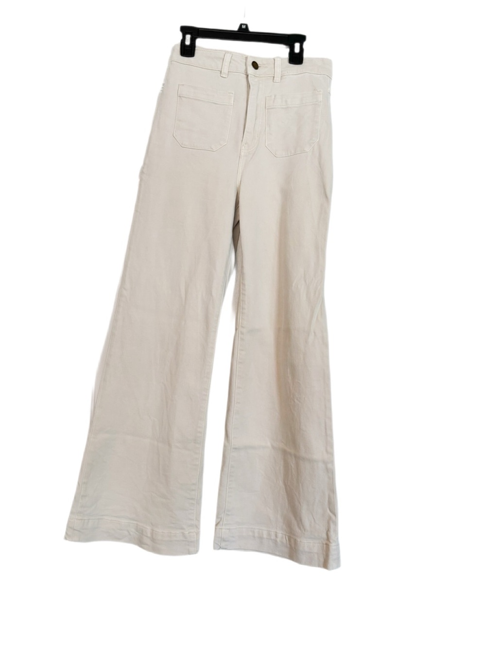Rolla’s Sailor Jean High Rise Wide Leg Pants Off-White Cream Size 25 / US 2
